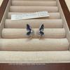 Super Fada Elegante Zircon Borboleta Orelha Clipe Sem Orifícios de Orelha Design de Nicho Elegante Brincos Avançados Brincos de Placa de Incenso de Mosquito