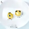Oro Arena Vietnamita Versión Q Dibujos Animados Cuentas con Agujero Pasante Cuentas Sueltas Oso Fresa Doraemon Pulsera Materiales para Manualidades Accesorios Venta al por Mayor