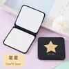 Espejo Mini Plegable de Doble Cara, Espejo de Maquillaje para Mujeres, Espejo Pequeño Portátil de Mano, Espejo de Maquillaje Plegable de Gama Alta