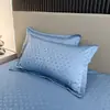 Suministro Directo de Fábrica de Fundas de Almohada de Color Sólido, Color Liso Simple, Lavables a Máquina, No Hacen Bolitas, Fundas de Almohada Especiales para Hoteles y Casas de Huéspedes