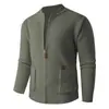 Outono 2026 Novo Casaco de Tricô Estilo Britânico Masculino da Amazon Moda Transfronteiriça Suéter Cardigan Masculino Plus Size