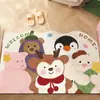 Felpudo de Entrada Estilo Curativo Felpa Bucle de Seda, Personalizable, Elimina Polvo, Resistente a la Suciedad, Alfombra de Entrada, Felpudo Antideslizante