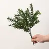 Plantas Verdes Artificiais Grama de Milão Jiulixiang Micro Paisagismo Grama Selvagem Artificial Plantas Decoração de Casa Arranjo de Flores de Casamento Acessórios de Grama