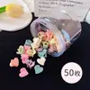 Clip de Pinza Pequeña de Garra Mini Flor de Dibujos Animados de Alto Valor Clip para Mechones Sueltos Flequillo Lateral Clip para el Cabello de Corazón de Conejo Accesorios para el Cabello para Mujer Tocado