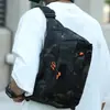 Bolsa de Peito Casual Minimalista Estilo Japonês para Mulheres, Bolsa de Cintura Funcional para Homens, Nova Bolsa Transversal Esportiva Pequena Tendência, Bolsa de Mão, Bolsa de Ombro, Bolsa Transversal