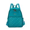 Mochila Bordada 3D Estilo Étnico Feminina à Prova d'Água Tecido Oxford Mochila Feminina Casual Elegante Feminina Antifurto Bolsa de Viagem Tendência
