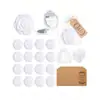 Venta Caliente Transfronteriza Rosa Plegable de Bolsillo Mini Lupa Portátil Espejo de Maquillaje Espejo Pequeño Set de Regalo