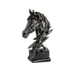 Figura de Caballo de Cabeza de Caballo Cuidadosamente Seleccionada Figura Transfronteriza de Arenisca Artesanía Tallada con la Proporción Áurea Adaptación Multiescena Silenciosa