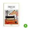Pintura Decorativa para Corredor de Entrada Estilo Nórdico Quarto de Hóspedes Mural de Arte Zebra Criativo Sala de Estar Simples Moderna Pintura de Parede