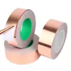 Fabricante Cinta de Doble Conductividad de Lámina de Cobre Personalizada Conductividad Térmica Transformador Conductivo Blindaje Electromagnético Manualidades Jardinería Soldadura Autoadhesiva