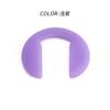 Accesorios para gafas Almohadilla nasal de silicona de color Silla de montar siamesa Almohadilla nasal en forma de U Tarjeta para gafas Puente nasal Orificios antideslizantes