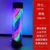 Atacado Salão de Beleza Piso Luminária Led Rotativa Barber Shop Exterior À Prova D'água Luz Rotativa Colorida Salão de Cabeleireiro Vidro Caixa de Luz Grande