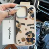 Patrón de Pintura al Óleo Perro Adecuado para Funda de Teléfono Móvil Apple 16Promax/15 14Plus Patrón de Lichi 13P Carcasa Suave 12 Anti-Caída 1