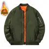 Chaqueta de Vuelo de Algodón para Hombre Weipin Transfronteriza Transmisión en Vivo [Acolchada/Delgada] Chaqueta Piloto MA1 de Primavera y Otoño Chaqueta de Béisbol Invierno