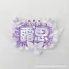 Chen Yiheng Mini Ventilador Etiqueta de Nombre Colgante de Mochila Terminado Fan de Celebridad Graffiti Artículo para Fan Colgante para Fan de Concierto