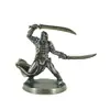 Adornos Sólidos de Guerreros Antiguos, Guerreros Retro de Cobre Blanco, Modelos de Soldados Antiguos, Juguetes Hechos a Mano para Juegos de Mesa