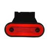 Venta al por mayor del fabricante 12V24V Luz LED Guía Lateral Luces Laterales Ovaladas Luces Laterales de Camión Luces Traseras Luces de Camión Luces de Coche