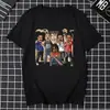 Camiseta para Hombre Talla Europea Transfronteriza Bone Gangster N Harmony Shirt Retro Nostálgico Hip-Hop Clásico Camiseta Unisex Estilo Cómodo Europeo y Americano