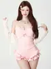 Nuevo Traje de Baño Triangular de una Pieza para Mujer 2026, Cubre Vientre y Adelgazante, Traje de Baño para Vacaciones en la Playa y Aguas Termales [Disponible para Dropshipping]