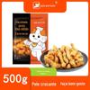Gato particular pequeno Pó de Carne Crocante 500g pré-mistura em pó de carne frita crocante para uso doméstico pacote comercial atacado para catering