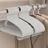 Perchas para Ropa de Uso Doméstico, Engrosadas y Ampliadas, Adecuadas para Uso en Dormitorios, Antideslizantes, Sin Marcas, Tamaño Grande para Adultos, Perchas Engrosadas para Secar Ropa