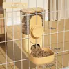 Fuente de Agua Colgante para Gatos Mascotas, Dispensador de Agua para Alimentación, Fuente de Agua para Perros, Alimentador Automático, Jaula Colgante, Mascota Pequeña