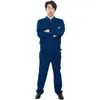 Uniforme de Servicio de Primavera y Otoño Chaqueta Azul Flameante Ropa de Trabajo de Manga Corta de Verano Tops Resistentes al Desgaste de Manga Larga de Invierno
