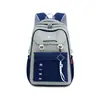Nova mochila casual estilo americano para homens e mulheres, color blocking moderno, mochila de viagem de grande capacidade para estudantes universitários e do ensino médio