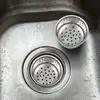 Cesta de Drenaje de Acero Inoxidable, Filtro para Fregadero, Colador de Fregadero, Cesta de Drenaje para Lavar Verduras, Red de Drenaje