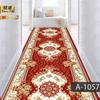 Alfombra sencilla recortable para puerta de entrada, pasillo, escaleras, 3D, larga, para el hogar y el hotel.