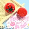 Simulación tridimensional fresa manzana resina accesorios pegamento crema diy funda para teléfono móvil accesorios para el cabello hebilla para zapatos pegatinas para refrigerador pegatinas para aretes