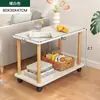 Mesa Pequeña, Mesa Auxiliar, Mesa de Café Pequeña, Mini Gabinete Lateral Simple para Sofá del Hogar, Gabinete Lateral, Mesa Cuadrada, Mesa de Esquina, Mesita de Noche, Mesa Auxiliar