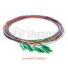 Cable flexible de fibra óptica SC/LC/FC/ST monomodo de 9/125 um, 12 colores, 0,9 mm, paquete compacto, 12 núcleos