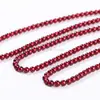 Jingdian Jewelry Granates Naturales Cuentas Sueltas Cuentas Redondas Accesorios para Pulseras DIY Cuentas Semi-Terminadas Venta Directa de Fábrica