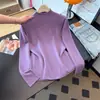 Toma real del nuevo suéter casual de terciopelo suave y versátil Andy multicolor de otoño, capa base, cuello semi-alto