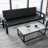 Juego de sofá y mesa de centro para apartamentos de alquiler, sillas de espera para recepción, sofá de tres plazas para recibir invitados, sofá de oficina sencillo