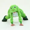 Pijama Enterizo de Dinosaurio de Dibujos Animados Lindo Perro Amarillo Grande para Otoño e Invierno para Chicos y Chicos para Parejas de Perros Ropa de Casa Franela