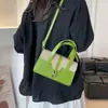 Bolso de Mano Patchwork Texturizado de Comercio Exterior para Mujer 2025 Nuevo Principios de Otoño Bolso de Hombro Cruzado con Estilo de Alta Gama Bolso Cruzado para Viajes