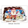 Amazon Nuevo Papá Noel Pared Rota Decorativos Pegatinas de Pared Autoadhesivas Sala de Estar Fiesta Festiva Tradicional Pegatina Póster