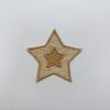 Accesorios de encaje hechos a mano bordado lazo amor flor estrella decoración diy malla encaje soluble en agua