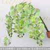 Plantas Verdes Flores Artificiales Hierba Aspargo Colgante Decoración de Fondo de Arte Floral para Bodas Flores Falsas Estilo Bosque Escenario de Boda Arreglo Floral