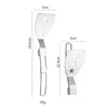 Cuchara plegable de acero inoxidable 304 para exteriores, espátula para freír portátil, cuchara para arroz, cuchara para sopa, utensilios de cocina para barbacoa, gadget de cocina
