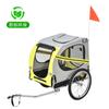 Reboque de bicicleta para animais de estimação pendurado para passeios ao ar livre carrinho para cães e gatos balde multifuncional de armazenamento para viagens