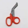 Tijeras de Gasa de Acero Inoxidable, Tijeras para Lona de Vendaje, Tijeras de Codo, Opcionales Multicolor en Stock