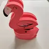 Estampado de EVA animal de dibujos animados Pato rojo pequeño con colgante de juguete de impresión Juguete de flotación para baño para niños