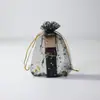 Bolsas de Malla para Venta al por Mayor Transfronteriza, Bolsas de Regalo con Cordón para Joyería, Bolsas de Empaque de Almacenamiento con Cordón para Cosméticos, Bolsas de Almacenamiento de Organza