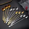 Cuchara de Acero Inoxidable con Forma de Calabaza y Punta Redondeada, Cuchara para Aceite, Cuchara para Mezclar, Cuchara para Condimentos, Cuchara para Hielo, Cuchara para Servir, Grado Alimenticio, Estilo Lujo Ligero
