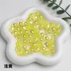 Ding Yi K12 trigo Luna Fría cuentas resina ecológica galvanoplastia cuentas sueltas coloridas pulsera diy hecha a mano adornos para coche accesorios