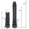 Adequado para Pulseira de Relógio de Resina Casio W-218H/F-108 Ae1200/1000/1300/Aqs1 18mm