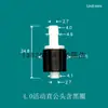 Válvula Dispensadora de Cola Adaptador Luer Macho-Fêmea Acessórios de Válvula Ponta de Agulha Plástica Rosqueada M6 Adaptador Luer Plástico Transparente